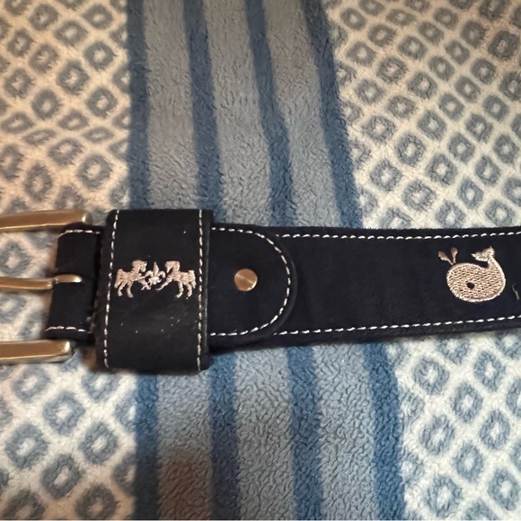 Equine Couture Whale belt size L Preppy - Picture 3 of 5